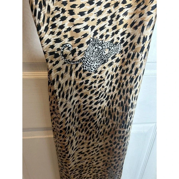 L’AGENCE Jodie Slip Dress Leopard Print Women’s Size XS - Picture 4 of 7